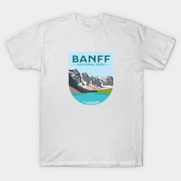 Banff National Park T-Shirt by smalltownnc